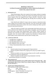 Pengurus osis wajib menjunjung nama baik dan kehormatan sekolah. Doc Proposal Ldks Smk Moch Faizal Academia Edu