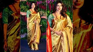 Portrait of beautiful woman, traditional ballydance dancer. Take A Look At These Bollywood Actresses In Their Dazzling Silk Sarees Stunning Pics