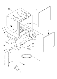 Whirlpool, maytag, frigidaire, kenmore, ge Kitchen Aid Dishwasher Parts Diagram Atkinsjewelry