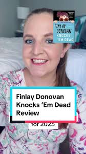 Finished: 8/29/23 #finlaydonovanknocksemdead #ellecosimano #finlaydonovan  #romance #booktok #augustreads #2023reads #crime #humour #mystery #booktwo  #series #review #fourstars #fivestars #adult ...