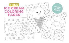 Print ice cream coloring pages. Ice Cream Coloring Pages Design Eat Repeat