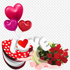 Download 14 Png Hearts And Flowers On A Transparent Background