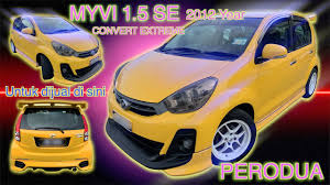 Based on the daihatsu boon (also branded as the daihatsu sirion, toyota passo and subaru justy), the myvi is the result of perodua's collaboration with both toyota and daihatsu. Perodua Myvi 1 5 At Convert Extreme Zhx 2012 Year Youtube