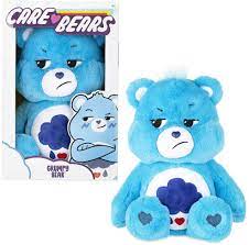 Grumpy bear is perfect for unlimited bear hugs and ready for you to take on your adventures of sharing and caring! Care Bears 14 Zoll Grumpy Bear Pluschtier Mit Munze Amazon De Spielzeug