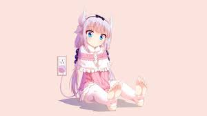 Download 2048x1152 Wallpaper Kanna Kamui Kobayashi San Chi 2048x1152 Wallpapers Character Wallpaper Anime