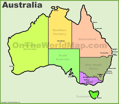 Australia and new zealand centric map. Australia Maps Map Of Australia