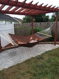 Pergola Hammock Backyard Hammock Outdoor Pergola Backyard