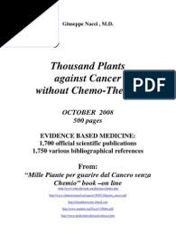 Nama email * pesan * menu halaman statis. 1000 Plants To Cure Cancer Clinical Trial Cancer