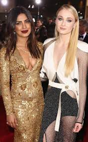 Why Sophie Turner And New Sister In Law Priyanka Chopra Ended Up Such Close Friends So Quickly E News Priyanka Chopra Lace Dress Styles Chopra