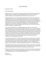 Maybe you would like to learn more about one of these? Cover Letter Larissa Gorman Nursing Patient