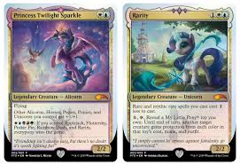 Maybe you would like to learn more about one of these? Wizards Reveals Magic My Little Pony Crossover Promos Hipsters Of The Coast