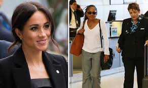 As meghan markle looks to move to canada, we take a look at her background. Meghan Markle News Doria Ragland Spotted At La International Airport Royal News Express Co Uk