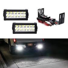 Led light bar for bumper. 12 Up Toyota Tacoma 14 Tundra Rear Bumper Led Light Bar Kit Ijdmtoy Com