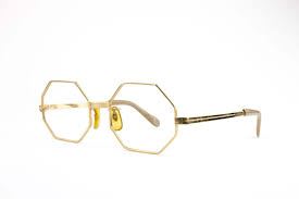 The trendiest frames with prescription lenses. 60s Vintage Eyeglass Frame Gold Octagonal Glasses Nos 1960s Eyeglasses Deadstock Eyewear 406 Vintage Eyeglasses Eyeglasses Frames Vintage Eyeglasses Frames