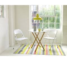Buy Habitat Drew Folding Bamboo 2 Seater Table White Dining Tables Argos Metal Folding Chairs Folding Chair Folding Dining Table