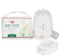 OEM ODM Premium A Grade Breathable Surface Disposable Easy Wear Pull up  Nappies Super Thin Babies Diapers Pants