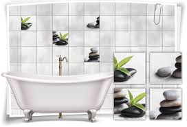 Die größe der fliesen beträgt 30, 5 cm, 5 x 30, 4 x 25, was 40 % mehr fläche als 25, 4 cm fliesen abdeckt. Fliesenaufkleber Fliesenbild Zen Steine Blute Wellness Spa Aufkleber Fliesen Bad Ebay