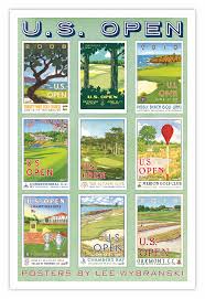 Us Open Posters The Collection Golf Pictures Golf Art Golf History