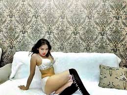 Amateur performer Kitana Min delivers a lively teasing private show