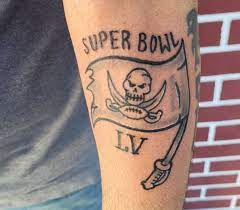 Buccaneers fan branden colton texted his tattoo artist jime litwalk days before super bowl 55. Bucs Fans Mark Super Bowl 55 Victory With Tattoos