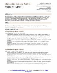 It is a versatile position because i coordinate. System Analyst Cv Templates April 2021