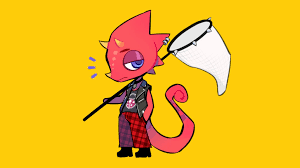 To move or hit something with a short sudden movement: Al On Twitter Animal Crossing Characters Animal Crossing Fan Art Animal Crossing