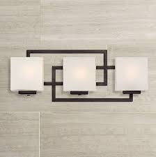 Lighting On The Square 21 Wide Bronze Bath Wall Light Possini Euro Design Vanity L Modern Bathroom Lighting Bathroom Lights Over Mirror Modern Wall Lights