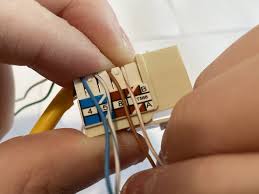 Rear termination field for easy termination of a jack while installed in a wall plate, surface mount boxes, and blank patch panels for a wide variety of applications. Cat5e Rj 45 Keystone Jack Replacement Ifixit Repair Guide