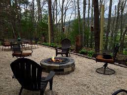 Pea gravel is one of the easiest and most cost effective ways to add a patio to your backyard. Backyard Fire Pit Area With Gravel Novocom Top