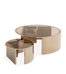 Reading a guide about coffee table books when you don't own a coffee table? Fendi Casa Constellation Coffee Table Set Harrods Us