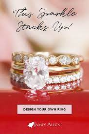 Wedding Rings Eternity Rings And Anniversary Rings At Jamesallen Co Bridal Ring Sets Yellow Gold Design Your Own Engagement Rings James Allen Engagement Rings