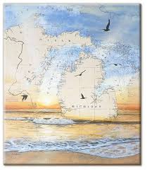 Art On The Water Nautical Chart Paintings By Salina Kalnins