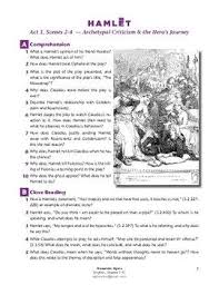 To Be Or Not To Be That Is The Question Hamlet Act 3 Scene 1 Hamlet Ib Shakespeare Act 3 The Hero S Journey Worksheets Answers Hamlet Shakespeare Complete Advanced Activity Pack Shakespeare Hero S Journey