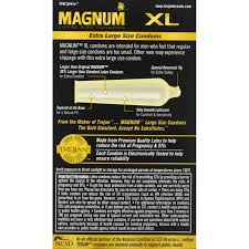 Amazon.Com: Trojan 3'S Magnum Thin Ultra Smooth Lubricant Condoms (Pack Of  6) : Health & Household