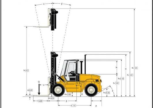 Yale GDP-120-DB Forklift