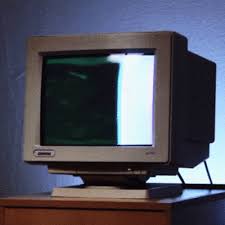 The dangerous mercury inside led tv's requires the recycling process to be handled by certified professionals. Computing Recycling Computer Backlit Cathode Display Flicker Monitor Plastic Gif Gfycat