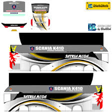 Bus simulator indonesia livery by : Livery Bussid Shd Srikandi Jernih Livery Bus