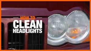 After spraying, it should now be wiped clean using a dry towel and after the first wipe, results would start to appear immediately. How To Clean Headlights The Home Depot