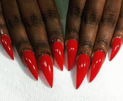 Ig Freshpaint Nailzbytati Red Nails Glitter Toe Nails Lavender Nails Acrylic nails on dark skin. red nails glitter toe nails