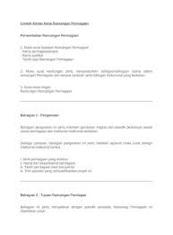 Tujuan kertas kerja 3 profail perniagaan 4. Contoh Kertas Kerja Rancangan Perniagaan Docx Document