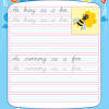 From a to the mysterious rachel and her books about rocks help kids practice writing capital and lowercase r in cursive on. 1