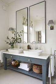 Corner vanity double vessel sinks traditional bathroom newark a breathtaking arrangement of a bathroom with a corner sink unit for two people. The 30 Best Modern Bathroom Vanities Of 2020 Trade Winds Imports