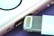 If charging with a usb port on your computer, the same could happen. Lightning Connector Wikipedia