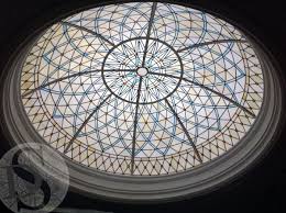 Maybe you would like to learn more about one of these? Leadedglassdome Geometric Pattern By Http Solariumglassdomes Com Glass Mosaic Tiles Skylight Mosaic Glass