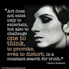 Barbra streisand, quoted in little giant encyclopedia of inspirational quotes. Barbra Streisand