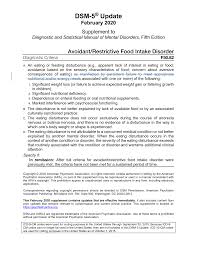Https Psychiatryonline Org Pb Assets Dsm Update Dsm5update February2020 1582028854240 Pdf