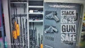 Maybe, but you might be playing with fire let's go back to the stack on elite 45 gun model as an example. Stack On 24 Gun Safe Fire Waterproof Gun Safe Review Youtube