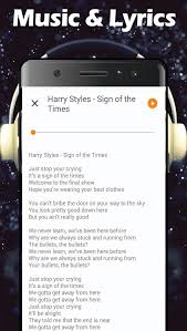 Dm it's a sign of the times. Sign Of The Times Harry Styles Song Lyrics For Android Apk Download