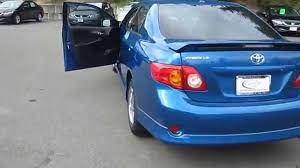 Toyota corolla ses in blue ball, oh (44). 2009 Toyota Corolla Blue Stock H7385u Walk Around Youtube