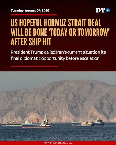 President Trump called Iran's current situation its final diplomatic opportunity before escalation #NewsUpdate #dhakatribune #usa